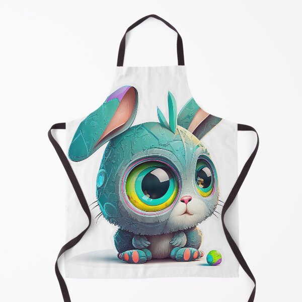 Item preview, Blue Bunny, Colorful Bunny With Easter Egg designed and sold by Art.Fusion.Studio.
