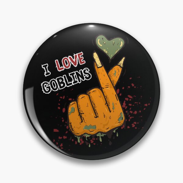 Item preview, I Love Goblins: Green Heart designed and sold by GoblinBoutique.