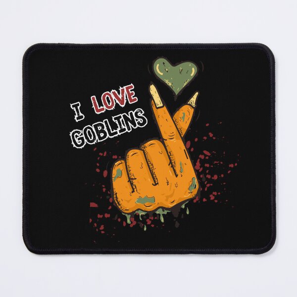 Item preview, I Love Goblins: Green Heart designed and sold by GoblinBoutique.