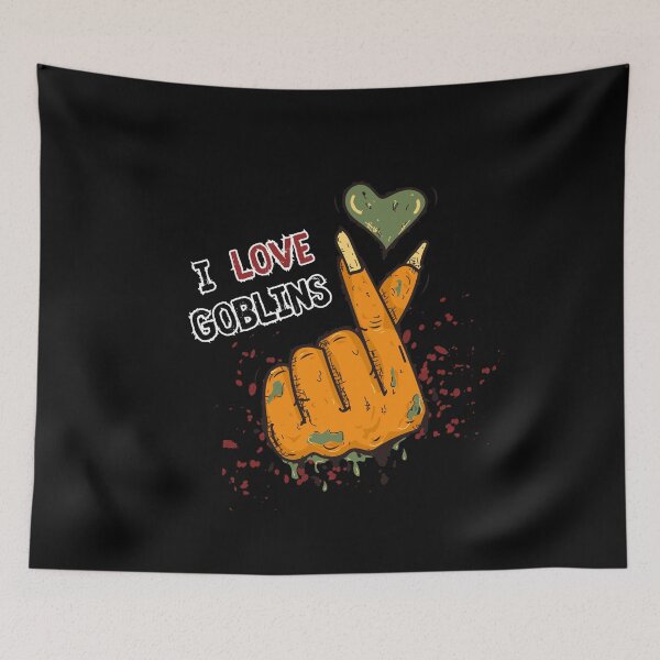 Item preview, I Love Goblins: Green Heart designed and sold by GoblinBoutique.