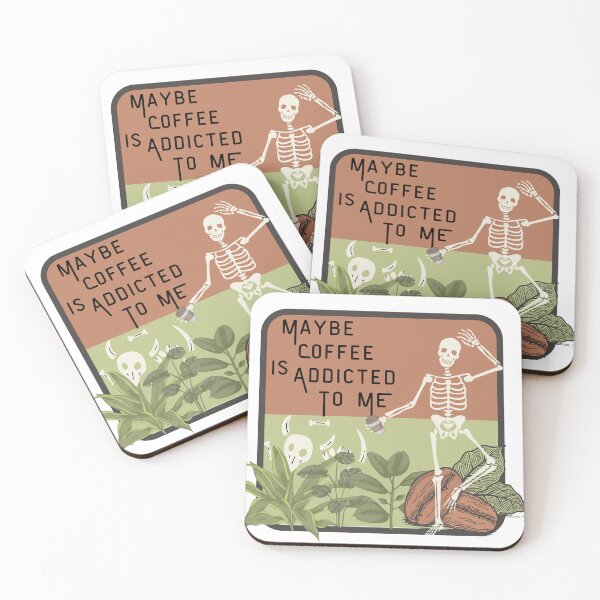 Item preview, Maybe coffee is addicted to me designed and sold by Elmamoune02.