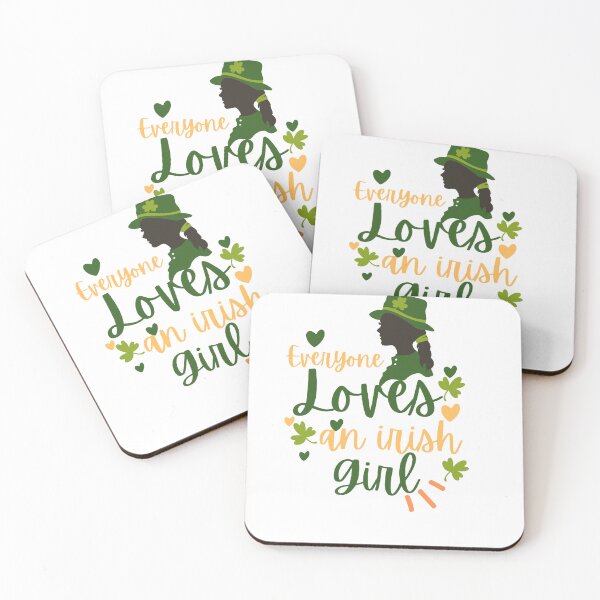 Item preview, Everyone loves an irish girl T-shirt designed and sold by AITELMAKHTAR.