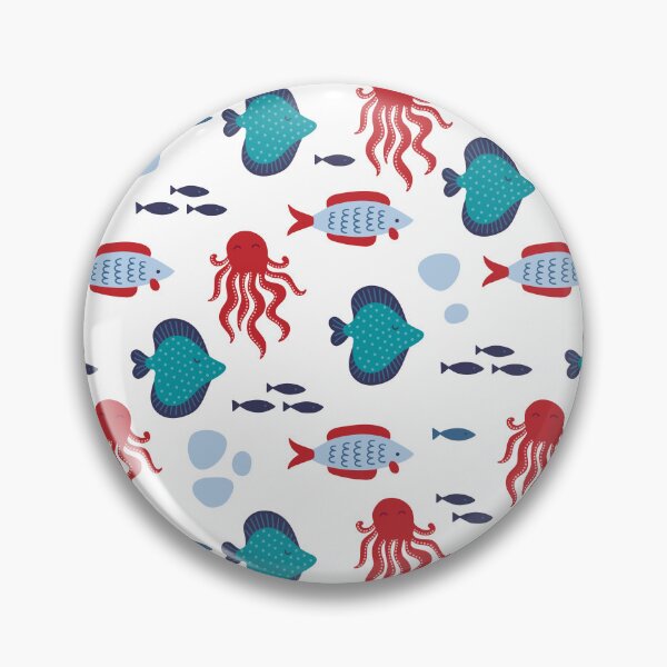 Item preview, Octopus and friends pattern designed and sold by bullshirter.