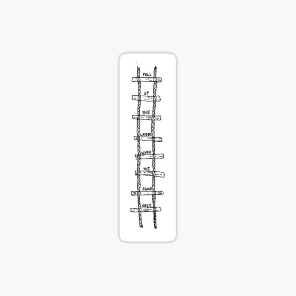 Item preview, "Eat Your Young" pull up the ladder when the flood comes designed and sold by Full Whimsy.