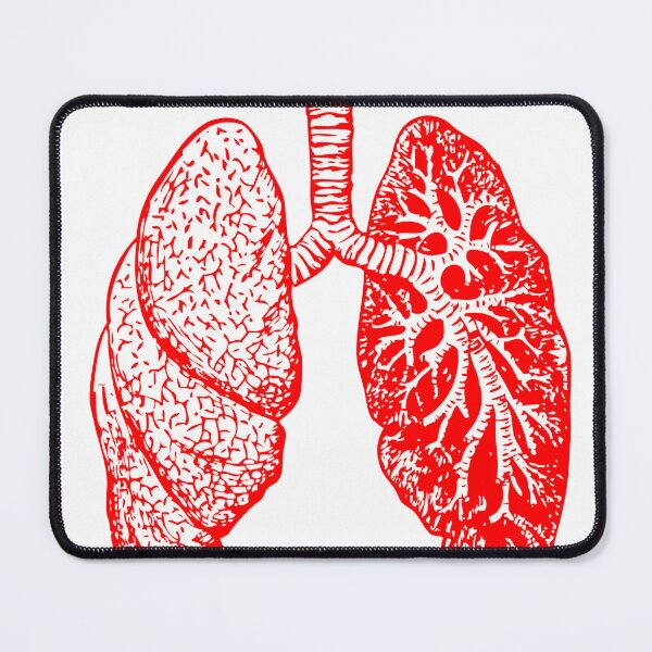 Item preview, Red color lungs designed and sold by smitke.