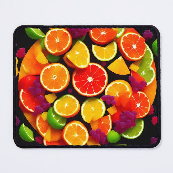 Item preview, Fruits Pattern Orange Ruby Red Grape Lime - Fruits designed and sold by internlvisions.