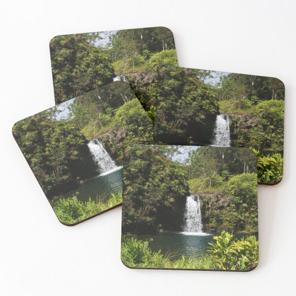 Item preview, Scenic Pua'a Ka'a Falls in Hawaii, Maui, Hawaii designed and sold by CommandoCrane.