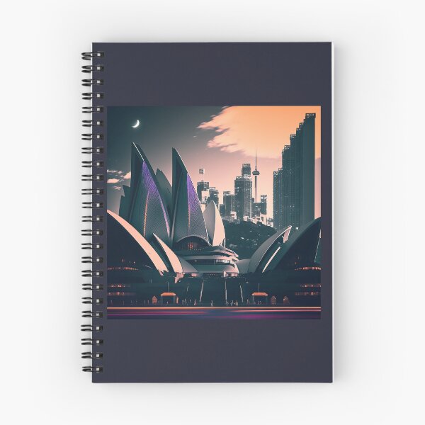 Item preview, Cities of the future. Sydney designed and sold by TheInspiredAI.