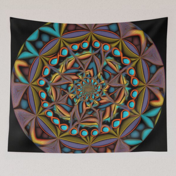Artikelvorschau, Kaleidoscopic Mandala entworfen und verkauft von SeedDesign.
