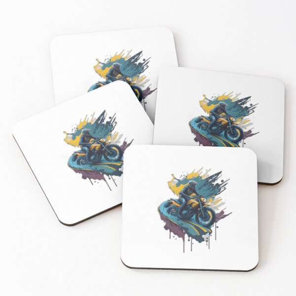 Item preview, Color Graffiti Motorcycle on Splash designed and sold by rockyRG.