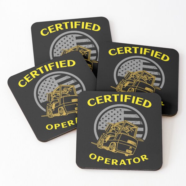 Item preview, Vintage Forklift Certified Forklift Operator FGY designed and sold by TeamsterLife.