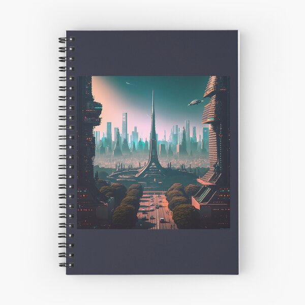 Item preview, Cities of the future. Paris designed and sold by TheInspiredAI.