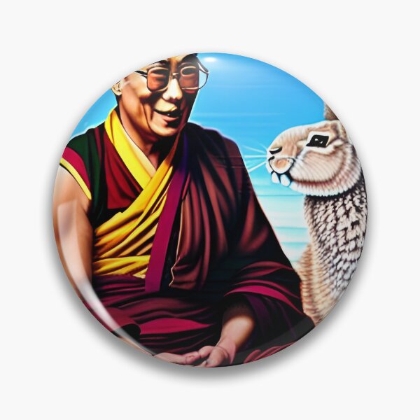 Item preview, Dalai Lama and the Water Rabbit designed and sold by RobotDreamer23.