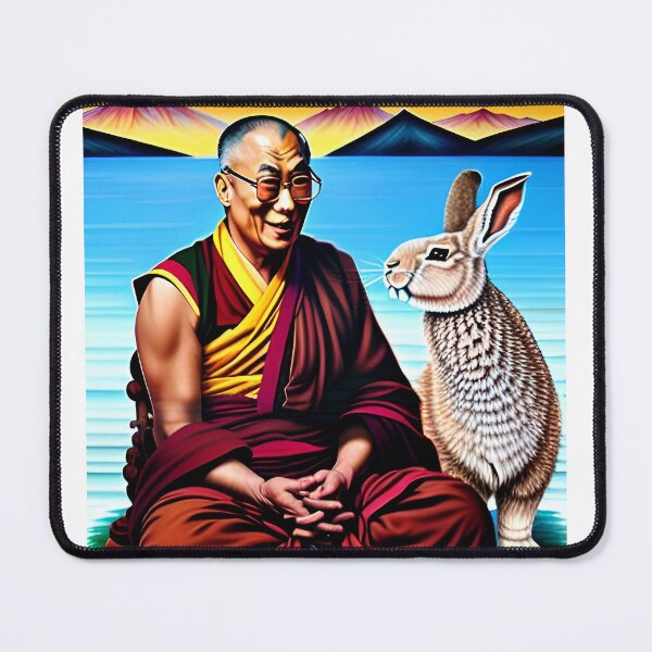 Item preview, Dalai Lama and the Water Rabbit designed and sold by RobotDreamer23.