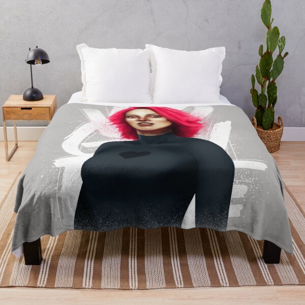 Item preview, Woman with pink hair designed and sold by Bubsart78.