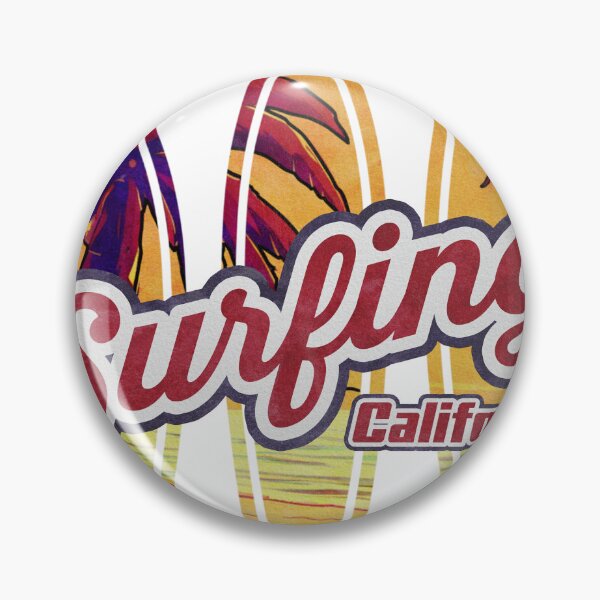 Item preview, Surfing California designed and sold by CritterSticker.