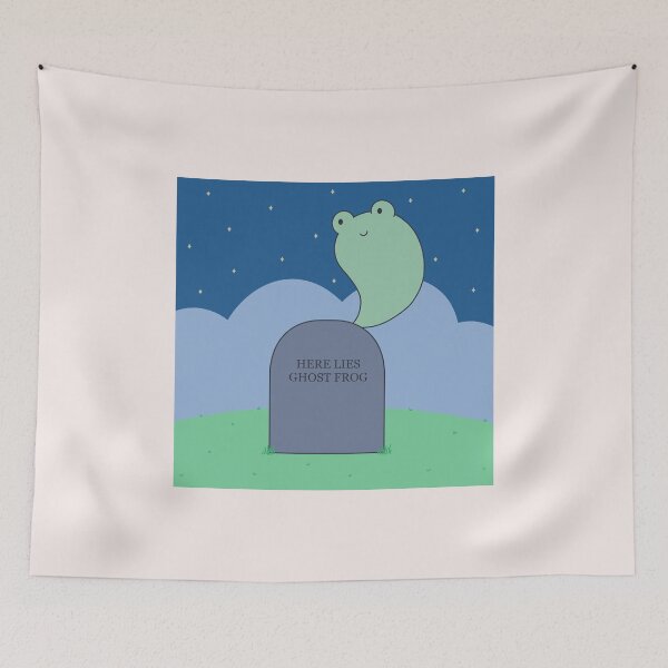 Item preview, Ghost frog designed and sold by rainilyahead.