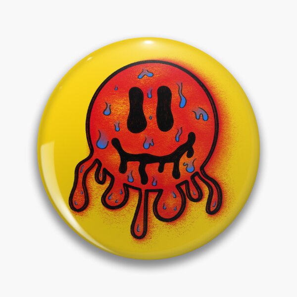 Item preview, Red and Yellow Smiley Drip  designed and sold by Alexandra Wilson Rapadas.