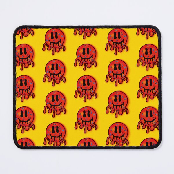 Item preview, Red and Yellow Smiley Drip  designed and sold by Alexandra Wilson Rapadas.