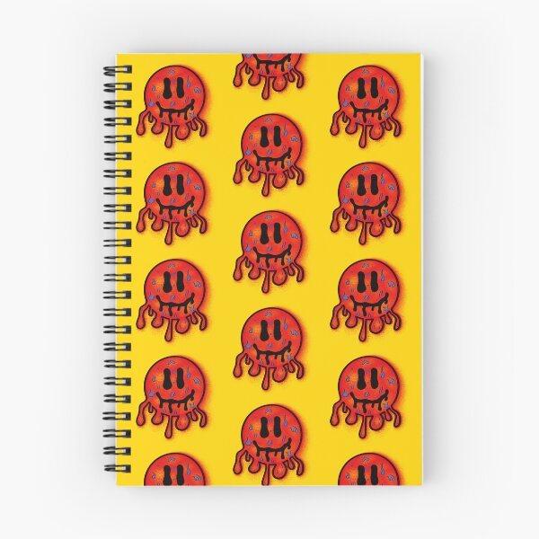 Item preview, Red and Yellow Smiley Drip  designed and sold by Alexandra Wilson Rapadas.