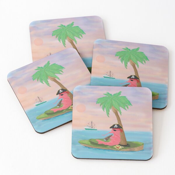 Item preview, Pirate Shrimp designed and sold by Artful Byrd.