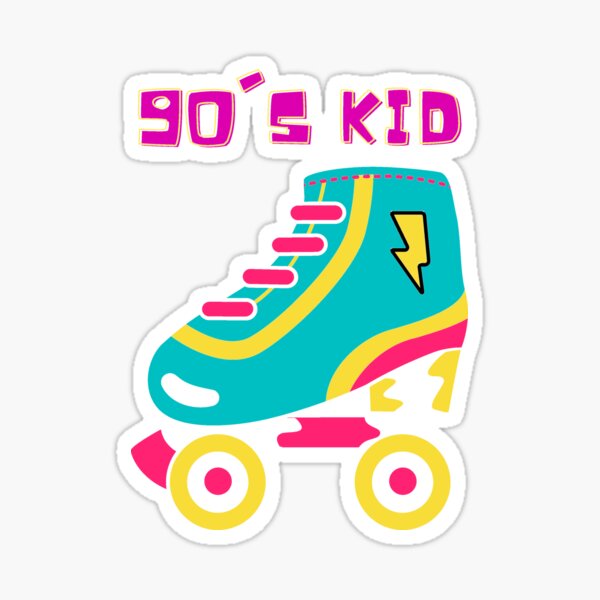 90's Kid Sticker Sheet - Lou's Hues