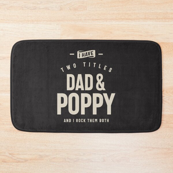 Item preview, Dad & Poppy - Double the Titles, Double the Fun designed and sold by cidolopez.