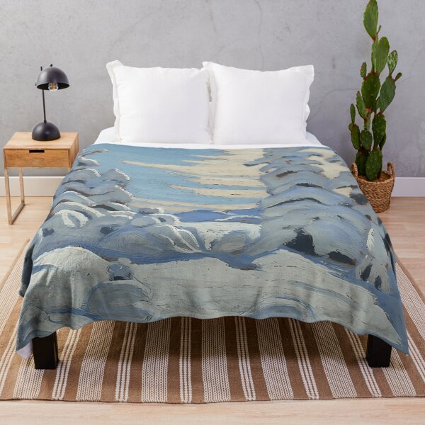Item preview, Trees and Snow by Lawren Harris designed and sold by TheRedVineyard.