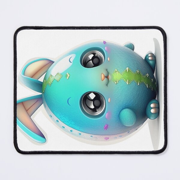Item preview, Abstract Blue Bunny, Egg Shaped Bunny, Funny Easter Bunny designed and sold by Art.Fusion.Studio.