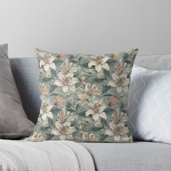 Aperçu de l'œuvre Lys pastel aquarelle créée et vendue par patternsbymk.