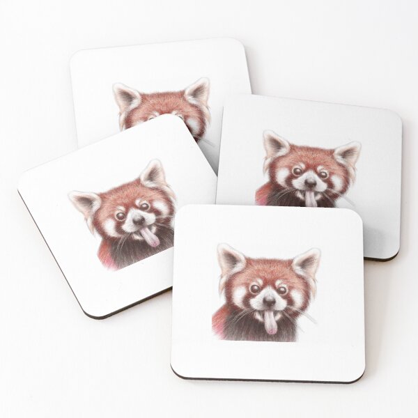 Item preview, Red panda showing you his tongue designed and sold by FabiansDesign.