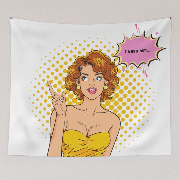 Item preview, I know him-pop art designed and sold by desssigner.