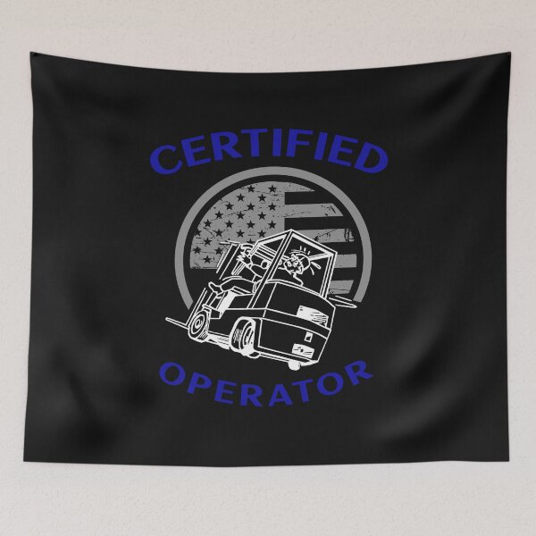 Item preview, Vintage Forklift Certified Forklift Operator FWB designed and sold by TeamsterLife.