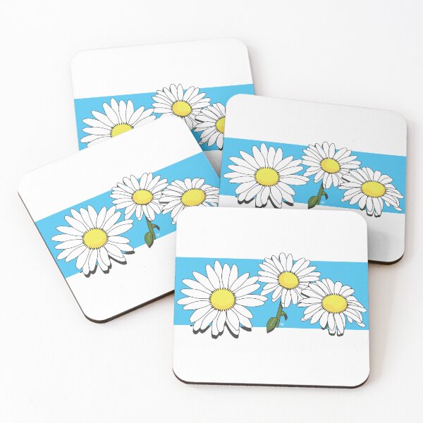 Item preview, Illustrative Daisies Window Illusion designed and sold by m-cronin-arts.