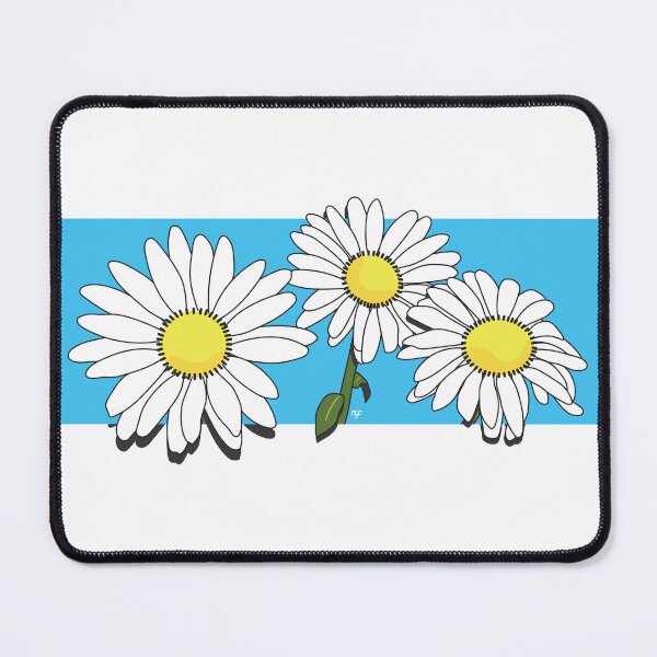 Item preview, Illustrative Daisies Window Illusion designed and sold by m-cronin-arts.
