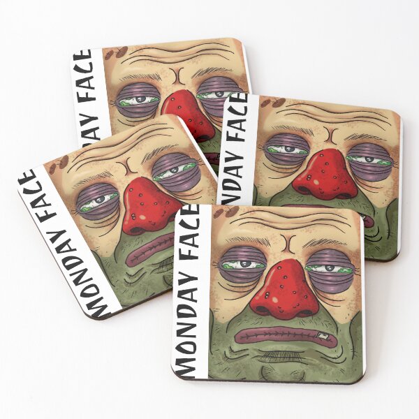 Item preview, Monday Face designed and sold by BestCoolStuff.