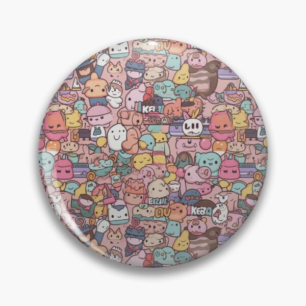 Item preview, Kawaii K-Pop - Cute K-Pop Pattern designed and sold by Reimagining  Images.