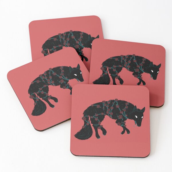 Item preview, Tangled Black Wolf designed and sold by deadlydarlingKV.