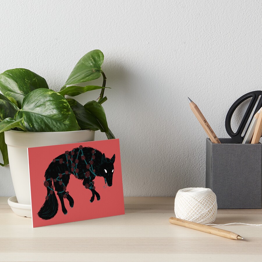 Item preview, Art Board Print designed and sold by deadlydarlingKV.