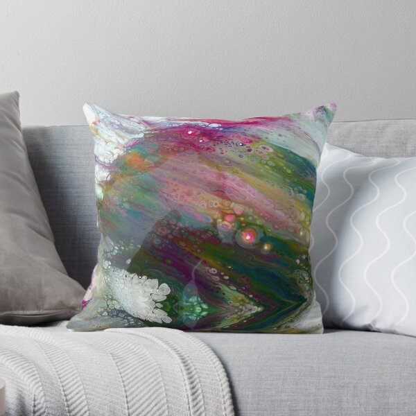 Cosmic swirl Throw Pillow
