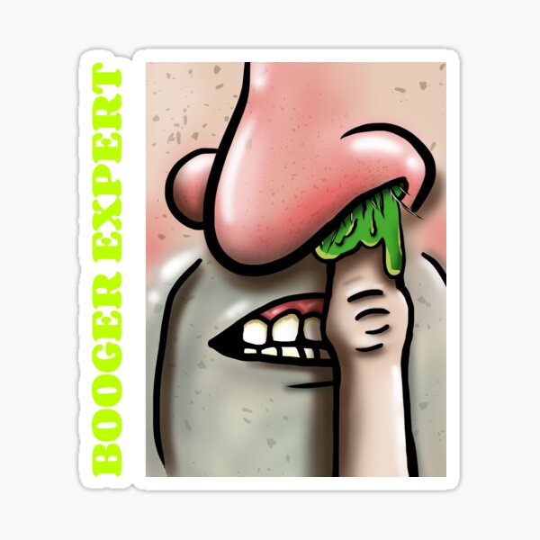 Nose Picker Stickers for Sale