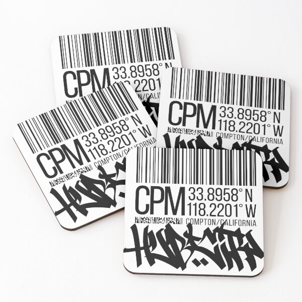 Item preview, Compton, CA (black) designed and sold by ICYMI-DZNS.