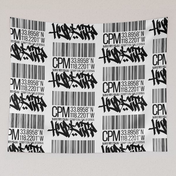 Item preview, Compton, CA (black) designed and sold by ICYMI-DZNS.