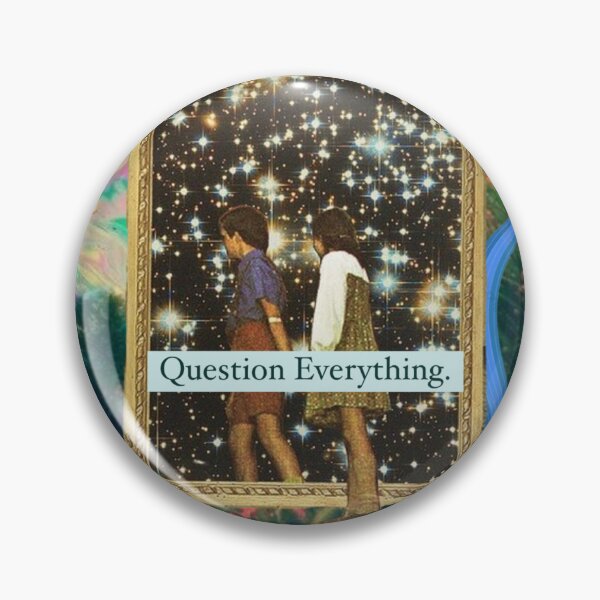 Item preview, Question Everything Sticker designed and sold by LadyPatriqt.