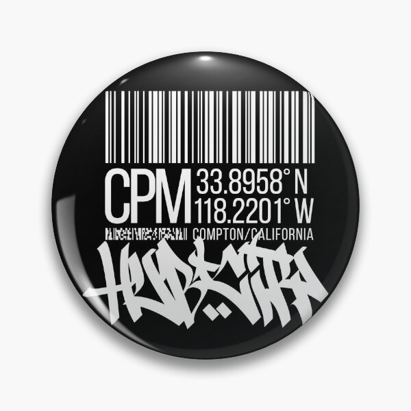 Item preview, Compton, CA (white) designed and sold by ICYMI-DZNS.