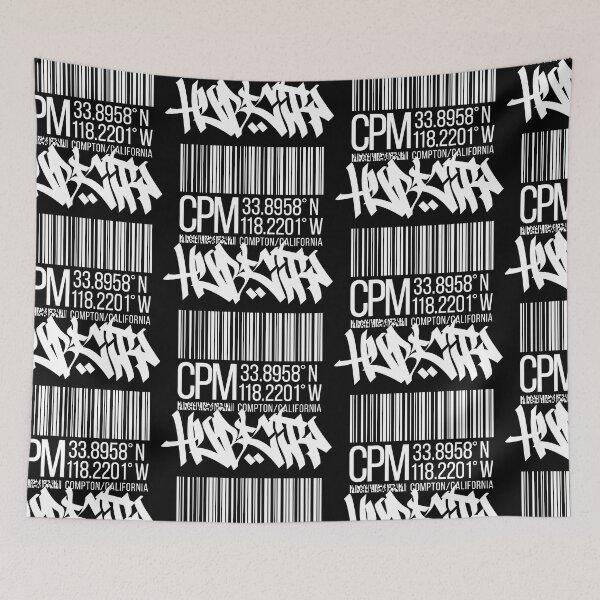 Item preview, Compton, CA (white) designed and sold by ICYMI-DZNS.