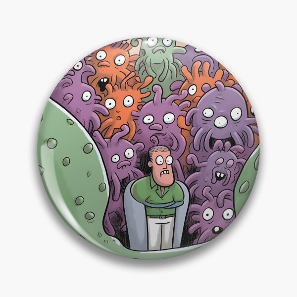 Item preview, Atychiphobia cartoon designed and sold by TheInspiredAI.