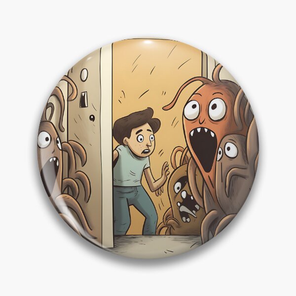 Item preview, Atychiphobia cartoon. Motivational designed and sold by TheInspiredAI.