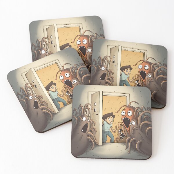 Item preview, Atychiphobia cartoon. Motivational designed and sold by TheInspiredAI.