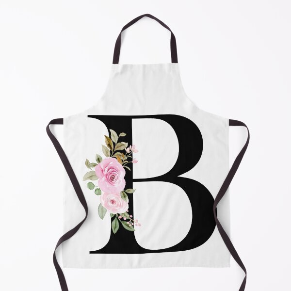 Item preview, Letter B with Natural Multi Color Flowers designed and sold by Print-Online.